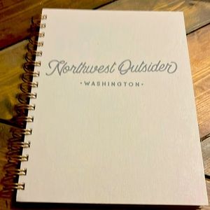 NWT “Northwest Outsider” handmade notebook/journal. Quality materials!